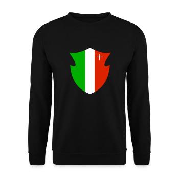 Canton de Neuchâtel - Sweat-shirt Unisexe - noir - Devant - Alina (178cm) & Michal (187cm)