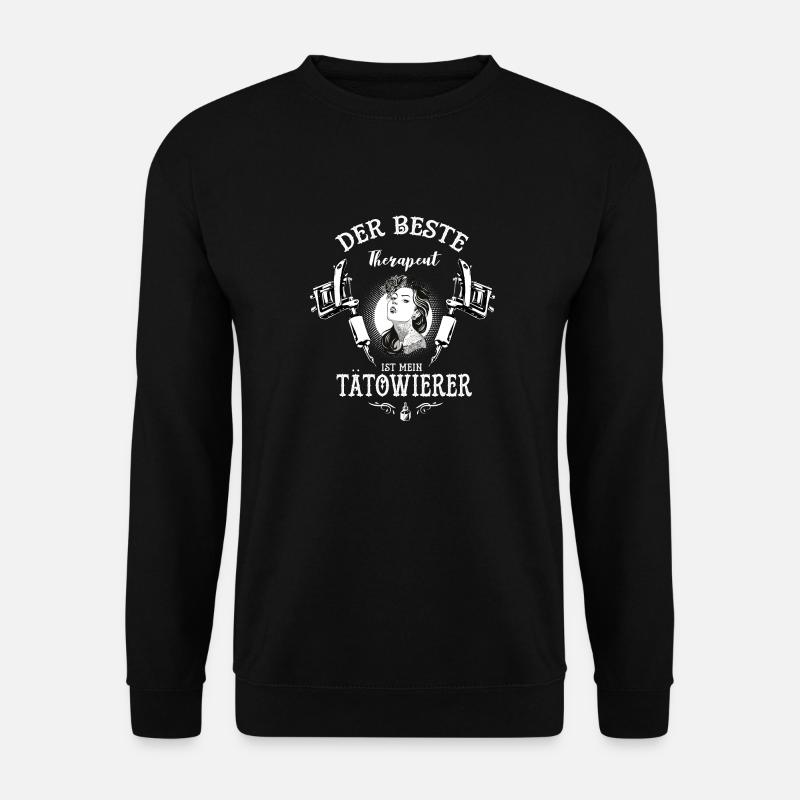 Tattoo! Tätowierung! Tätowierer! - Unisex Pullover - Schwarz
