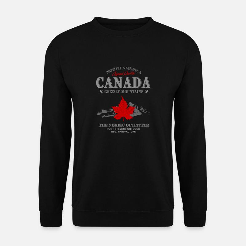 Kanada - Maple Leaf - Canada - Sweat-shirt Unisexe - noir