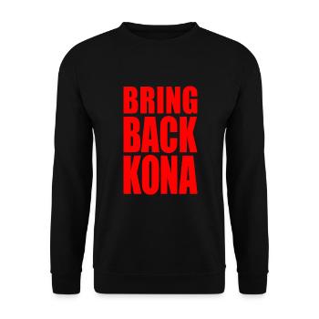 KONA 2023 NATATION CYCLISME COURSE SPORT TRIATHLÈTE - Sweat-shirt Unisexe - noir - Devant - Alina (178cm) & Michal (187cm)