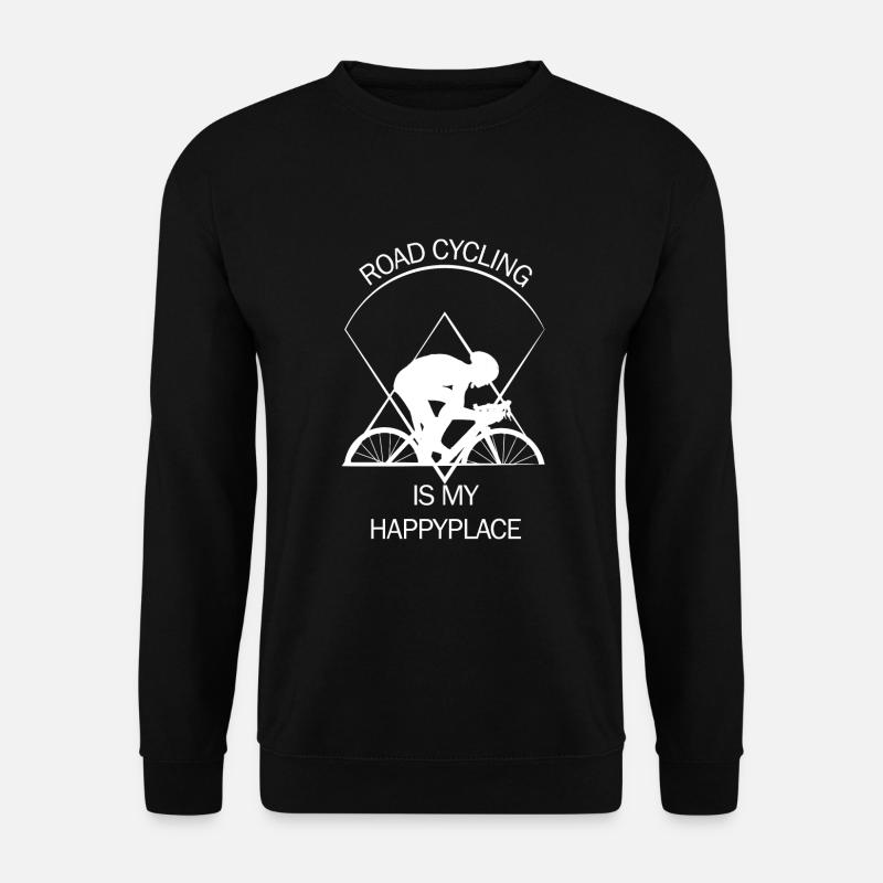 Rennrad - Unisex Pullover - Schwarz