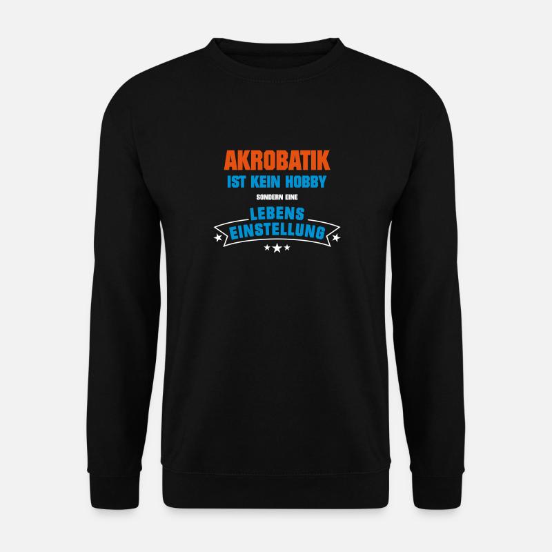 Akrobatik Sportart - Unisex Pullover - Schwarz