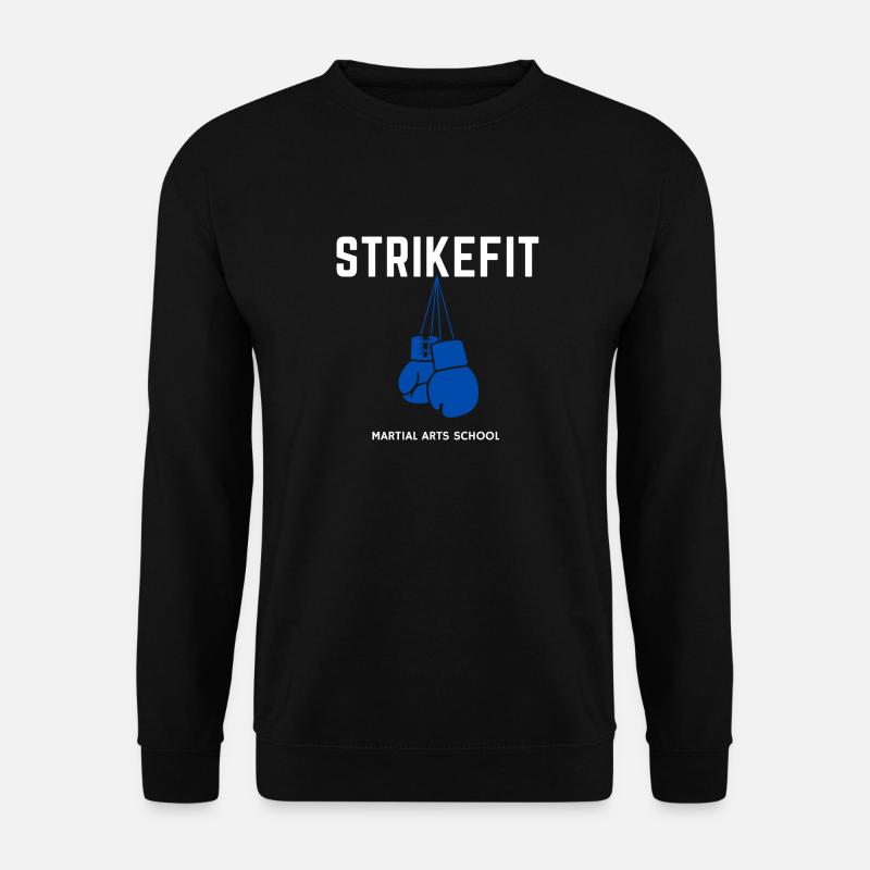 MARTIAL ARTS SCHOOL - STRIKEFIT WHITE - Unisex Pullover - Schwarz