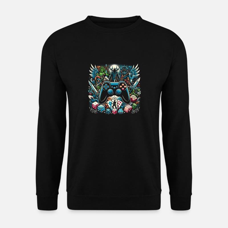 Fantasy-Reichs-Kommandant - Unisex Pullover - Schwarz