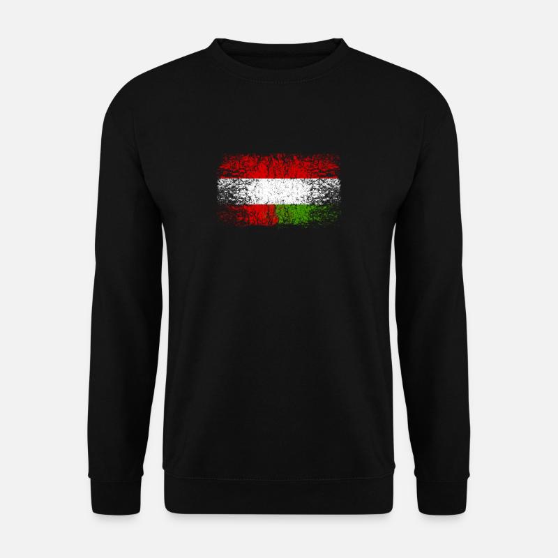 Austria Hungary 001 AllroundDesigns - Unisex Sweatshirt - black