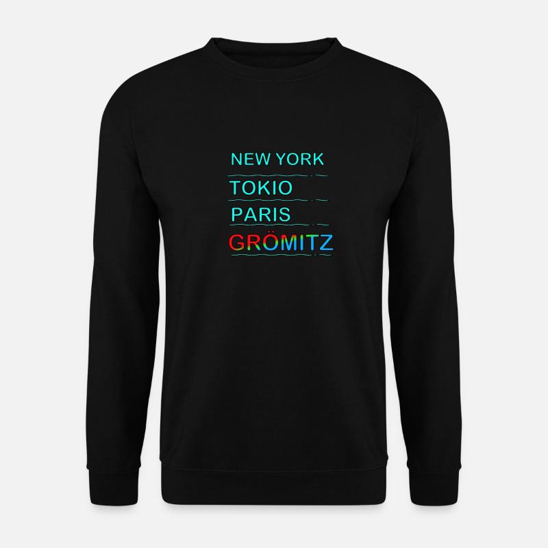 Grömitz - Unisex Pullover - Schwarz