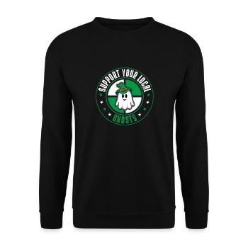 Fantômes - Sweat-shirt Unisexe - noir - Devant - Alina (178cm) & Michal (187cm)