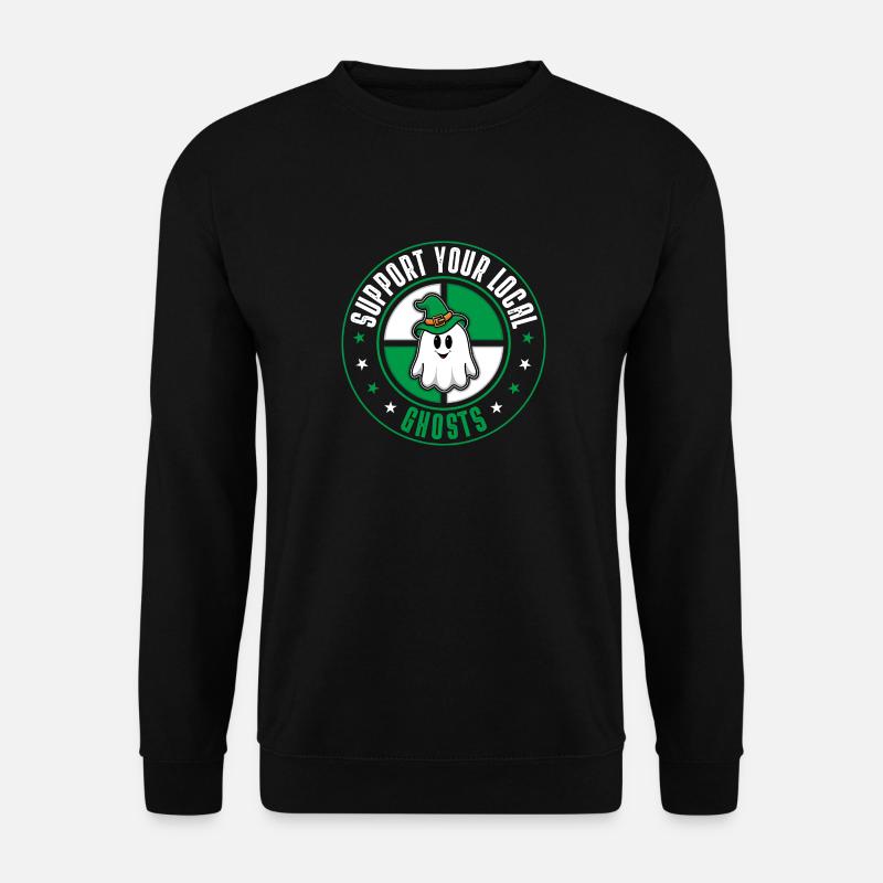 Ghosts - Unisex Pullover - Schwarz