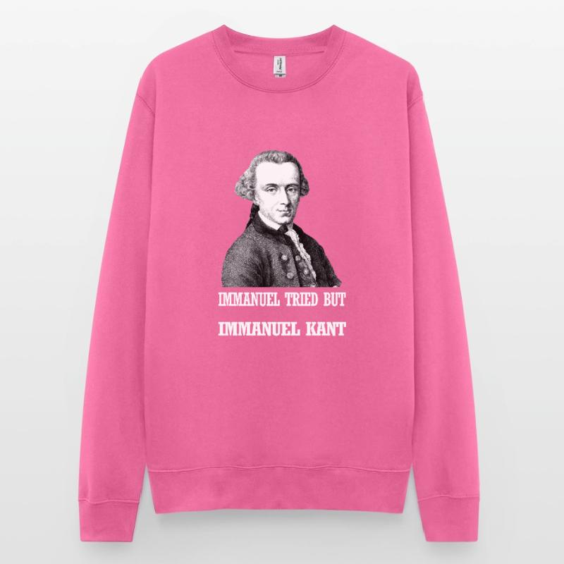 Kant philosopher meme study nerd gift creative Unisex Sweatshirt