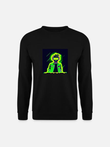 Garçon néon - Sweat-shirt Unisexe - noir