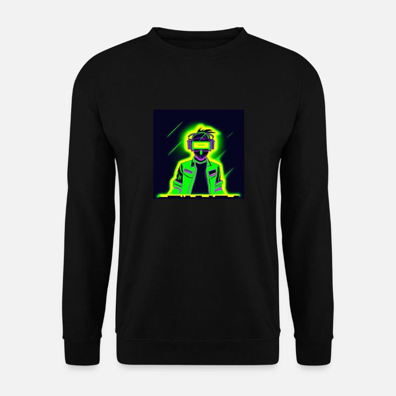 Garçon néon - Sweat-shirt Unisexe - noir