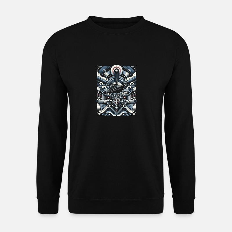 Reise der Tapferkeit - Unisex Pullover - Schwarz