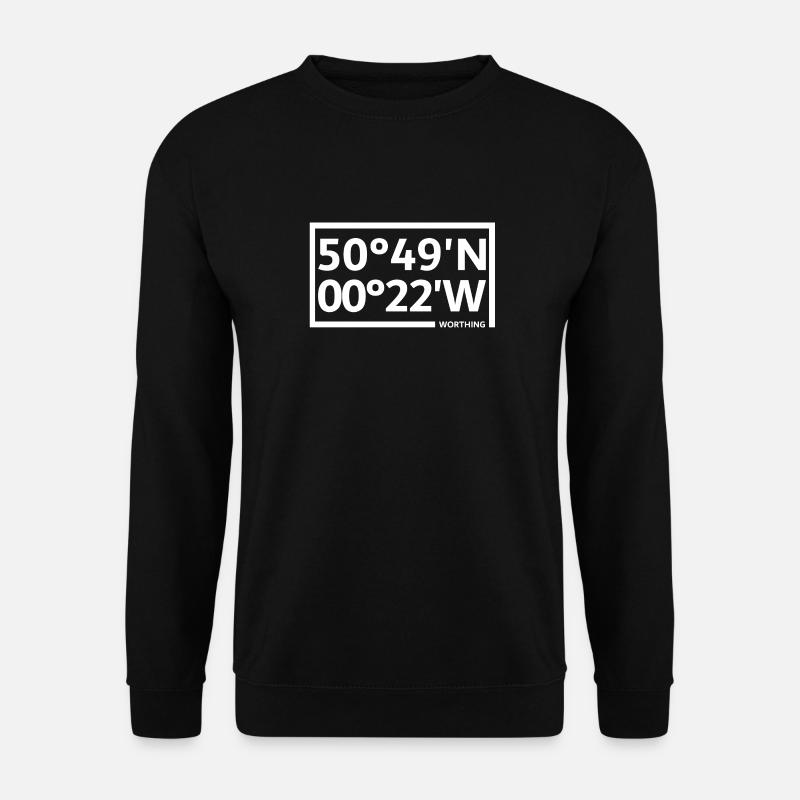 Coordonnées dignes - Sweat-shirt Unisexe - noir