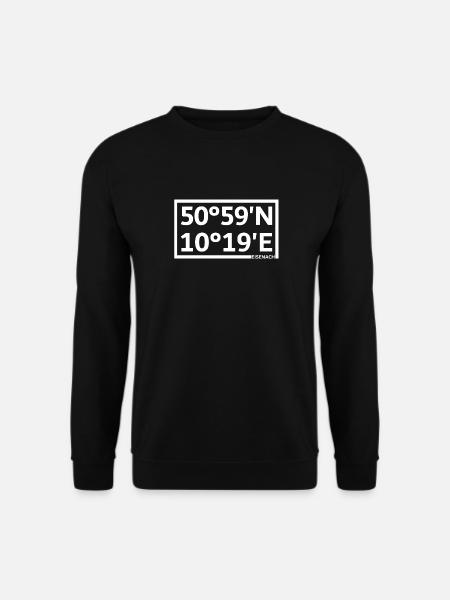 Eisenach coordinates - Unisex Sweatshirt - black