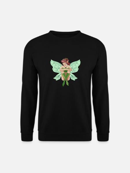 fée - Sweat-shirt Unisexe - noir
