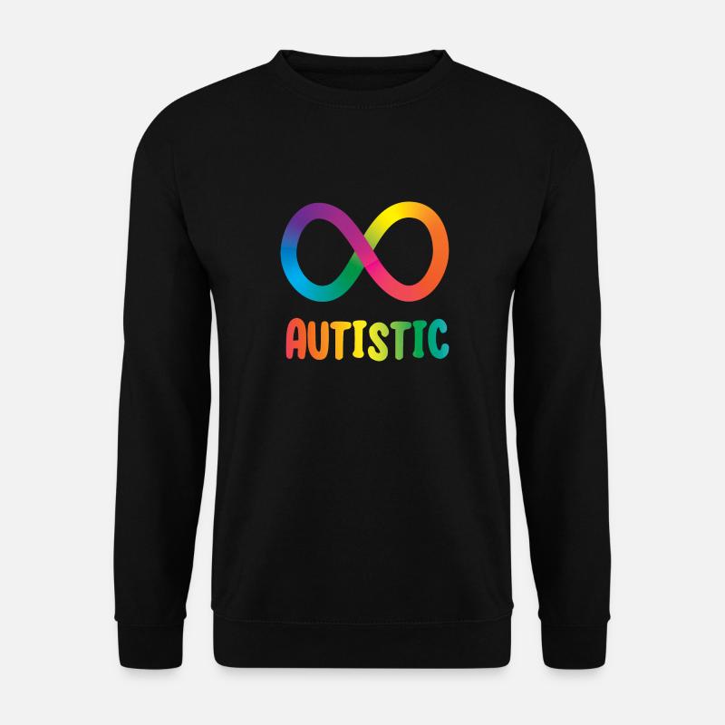 Autistic Infinity - Unisex Sweatshirt - black