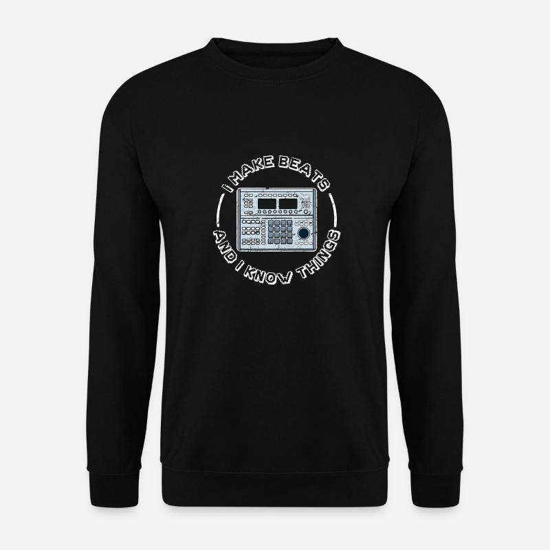 I Make Beats - Unisex Pullover - Schwarz