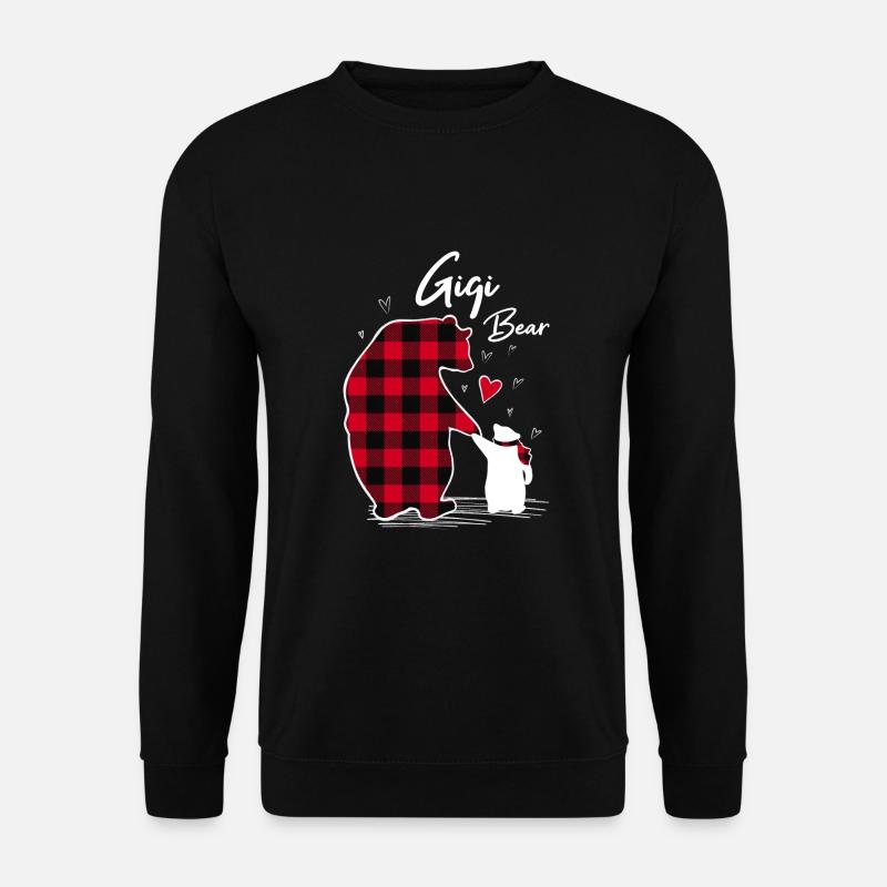 Gigi Bear - Unisex Sweatshirt - black