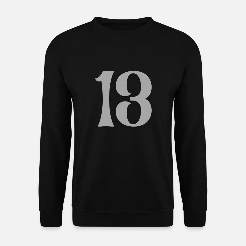 13 - Unisex Sweatshirt - black