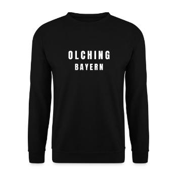 Olching, Bavaria - Unisex Sweatshirt - black - Front - Alina (178cm) & Michal (187cm)