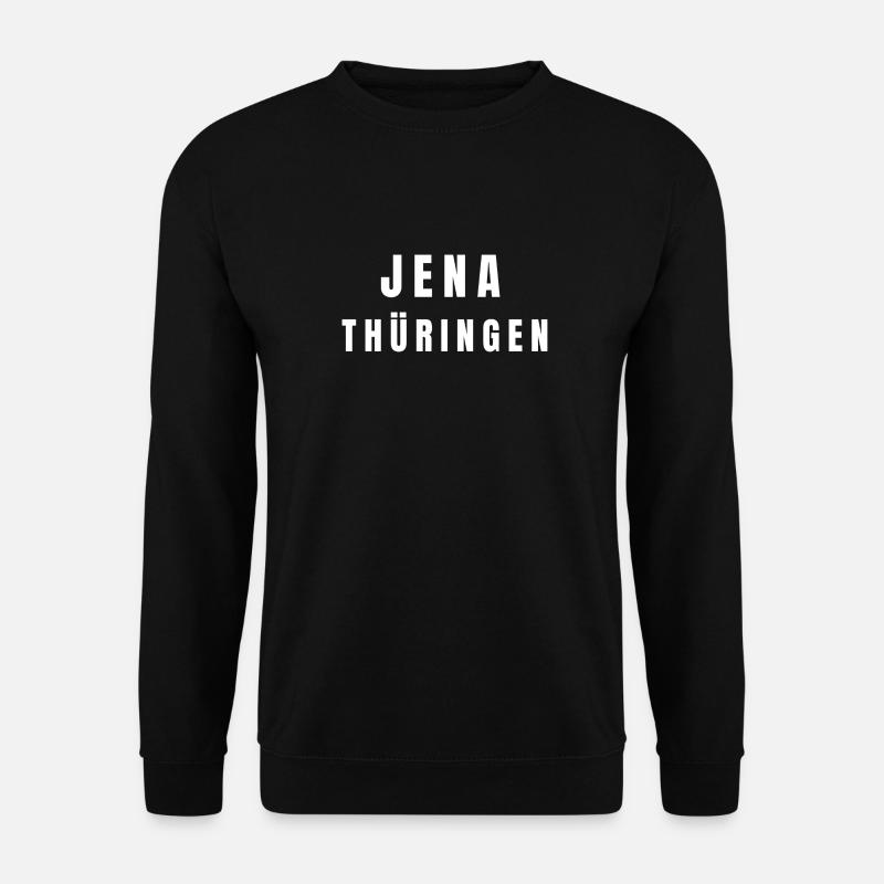 Jena, Thuringia - Unisex Sweatshirt - black