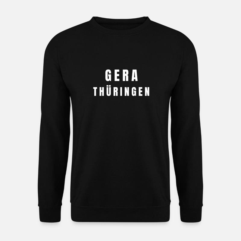 Gera, Thuringia - Unisex Sweatshirt - black