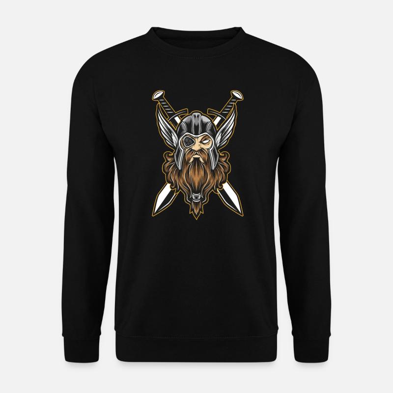 Wikinger - Unisex Pullover - Schwarz