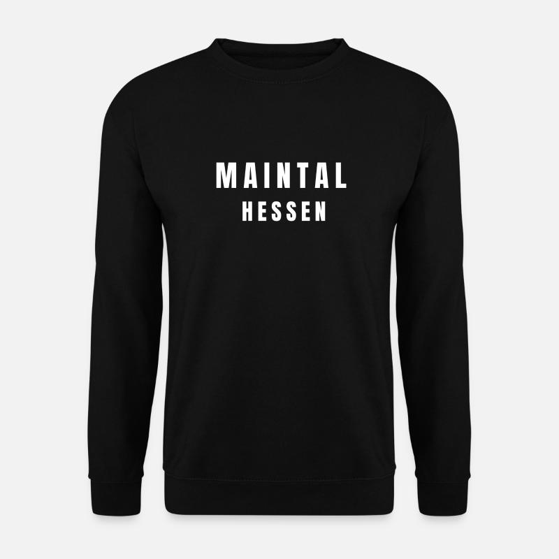 Maintal Hesse - Unisex Sweatshirt - black