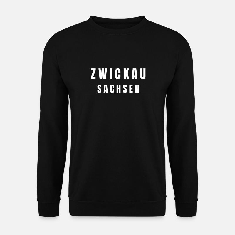 Zwickau, Saxony - Unisex Sweatshirt - black