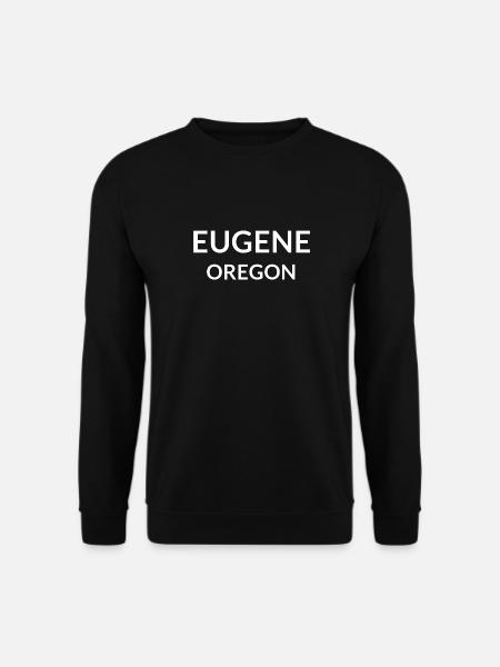 Eugene, Oregon, USA - Unisex Sweatshirt - black