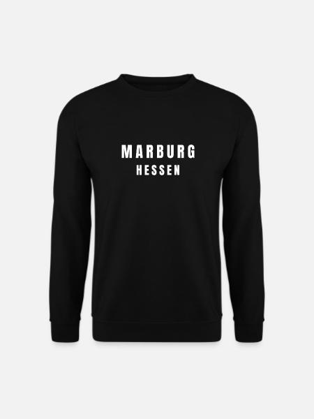 Marburg, Hesse - Unisex Sweatshirt - black