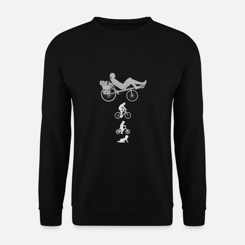 Evolution Recumbent - Unisex Sweatshirt - black