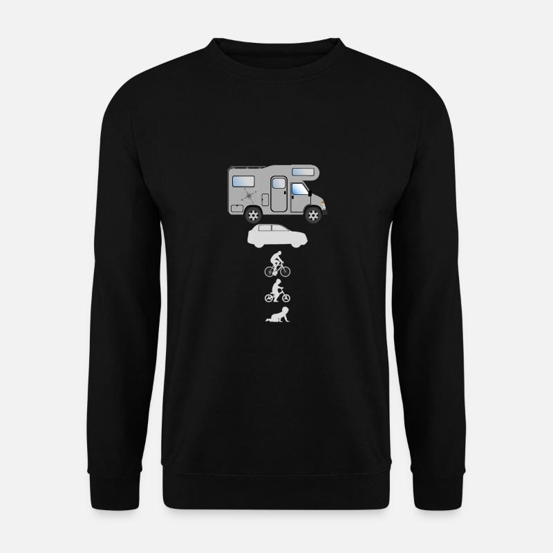 Evolution Camper - Unisex Pullover - Schwarz