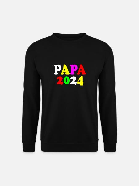 Papa 2024 - Unisex Sweatshirt - black
