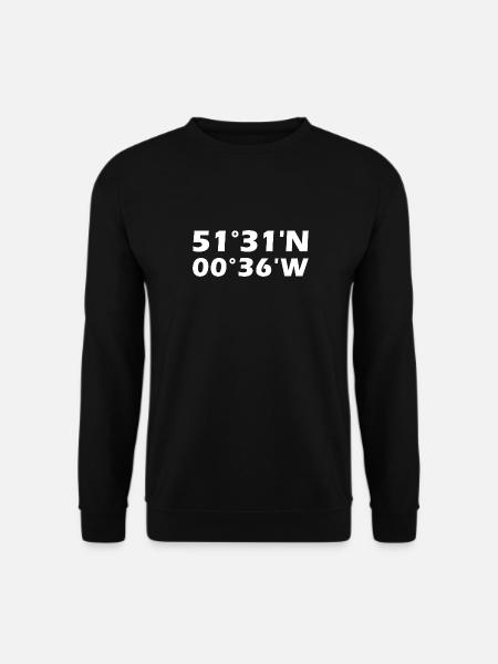 Slough Coordinates - Unisex Sweatshirt - black