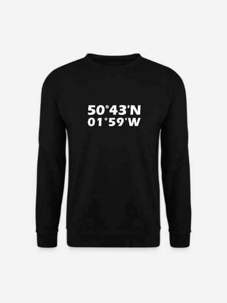 Pool coordinates - Unisex Sweatshirt - black