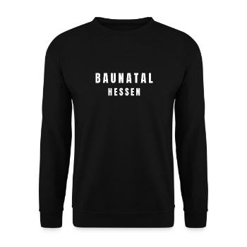 Baunatal Hesse - Sweat-shirt Unisexe - noir - Devant - Alina (178cm) & Michal (187cm)