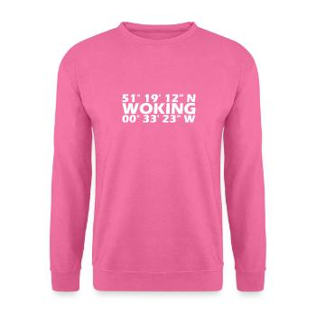 Woking coordinates - Unisex Sweatshirt - pink - Front