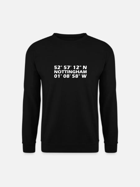 Nottingham Coordinates - Unisex Sweatshirt - black