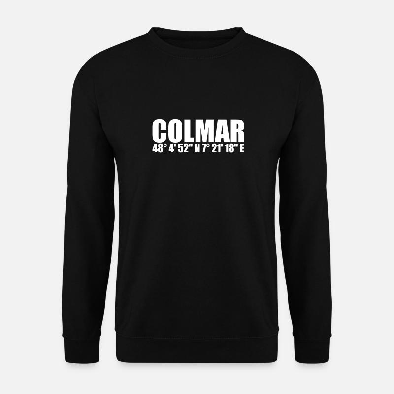 Coordonnées de Colmar - Sweat-shirt Unisexe - noir