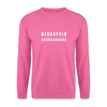Neuruppin Brandenburg - Unisex Pullover - Pink - Vorne
