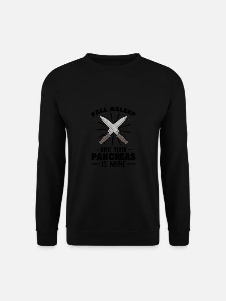 Type 1 Diabetes funny Diabetic Diabetes Gift Idea - Unisex Sweatshirt - black