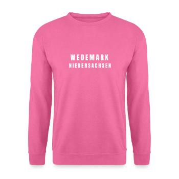 Wedemark Basse-Saxe - Sweat-shirt Unisexe - rose - Devant