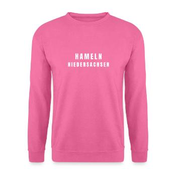 Hameln Niedersachsen - Unisex Pullover - Pink - Vorne
