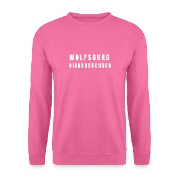 Wolfsburg Basse-Saxe - Sweat-shirt Unisexe - rose - Devant