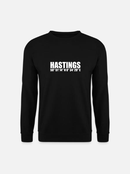 Hastings coordinates - Unisex Sweatshirt - black