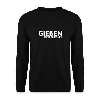 Casting coordinates - Unisex Sweatshirt - black - Front - Alina (178cm) & Michal (187cm)