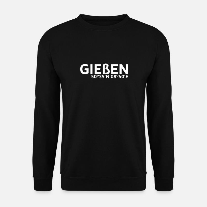 Casting coordinates - Unisex Sweatshirt - black