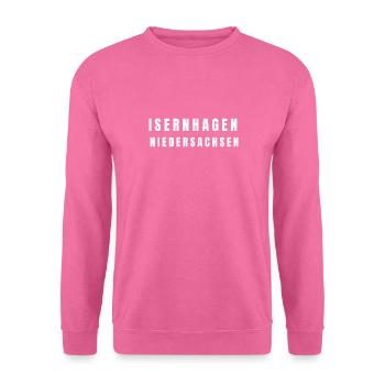 Isernhagen, Lower Saxony - Unisex Sweatshirt - pink - Front