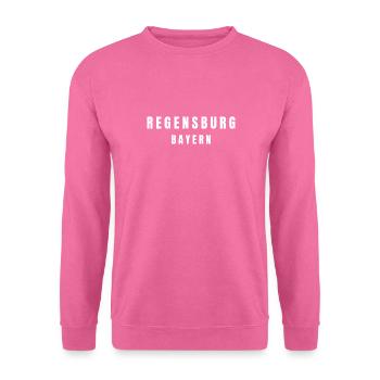 Regensburg Bayern - Unisex Pullover - Pink - Vorne